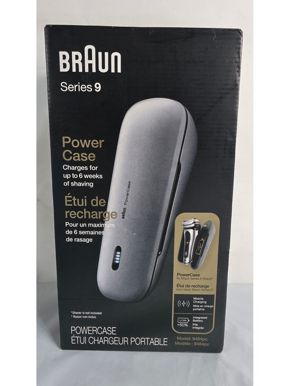 Braun Series 9 PowerCase Model 9484pc b13
